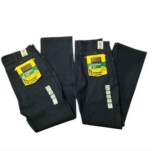 Vintage New Deadstock Wrangler 936 Cowboy Cut 35x34 (Lot Of 2) New